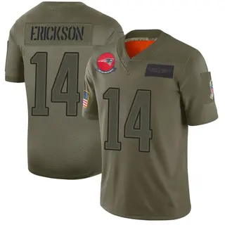 New England Patriots Men's Alex Erickson Limited 2019 Salute to Service Jersey - Camo