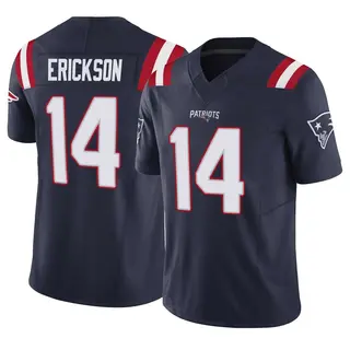 New England Patriots Men's Alex Erickson Limited Vapor F.U.S.E. Jersey - Navy