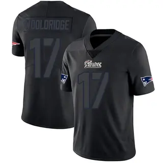 New England Patriots Men's Ben Wooldridge Limited Jersey - Black Impact