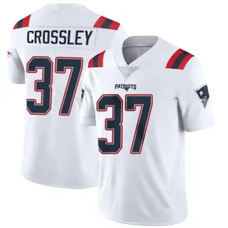 New England Patriots Men's Brandon Crossley Limited Vapor Untouchable Jersey - White