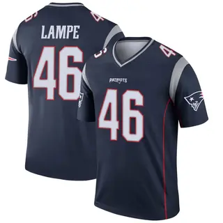 New England Patriots Men's Brock Lampe Legend Jersey - Navy