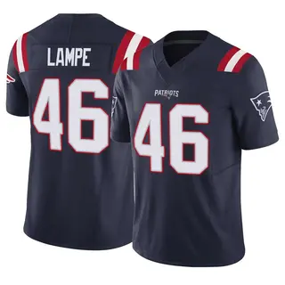 New England Patriots Men's Brock Lampe Limited Vapor F.U.S.E. Jersey - Navy