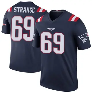 New England Patriots Men's Cole Strange Legend Color Rush Jersey - Navy