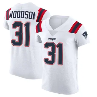New England Patriots Men's Craig Woodson Elite Vapor Untouchable Jersey - White
