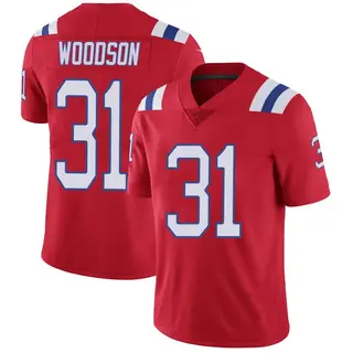 New England Patriots Men's Craig Woodson Limited Vapor Untouchable Alternate Jersey - Red
