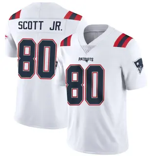 New England Patriots Men's Gee Scott Jr. Limited Vapor Untouchable Jersey - White