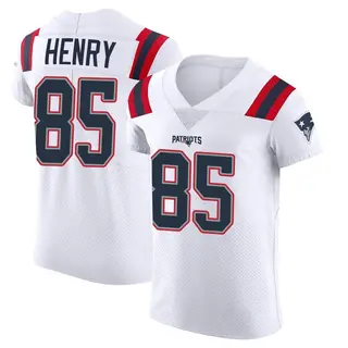 New England Patriots Men's Hunter Henry Elite Vapor Untouchable Jersey - White