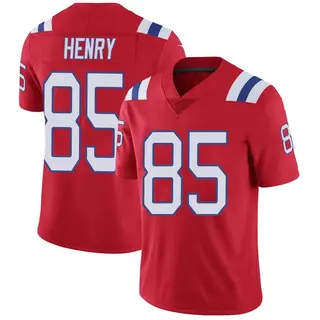 New England Patriots Men's Hunter Henry Limited Vapor Untouchable Alternate Jersey - Red