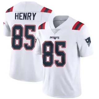 New England Patriots Men's Hunter Henry Limited Vapor Untouchable Jersey - White