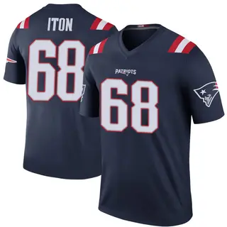 New England Patriots Men's Isaiah Iton Legend Color Rush Jersey - Navy