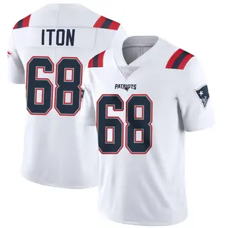 New England Patriots Men's Isaiah Iton Limited Vapor Untouchable Jersey - White