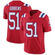 New England Patriots Men's Jack Gibbens Limited Vapor Untouchable Alternate Jersey - Red