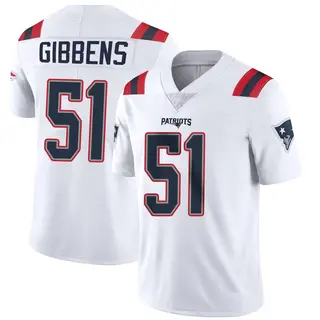 New England Patriots Men's Jack Gibbens Limited Vapor Untouchable Jersey - White