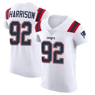 New England Patriots Men's James Harrison Elite Vapor Untouchable Jersey - White