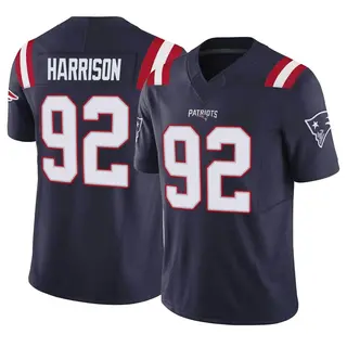 New England Patriots Men's James Harrison Limited Vapor F.U.S.E. Jersey - Navy