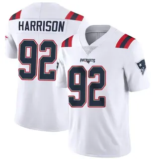 New England Patriots Men's James Harrison Limited Vapor Untouchable Jersey - White