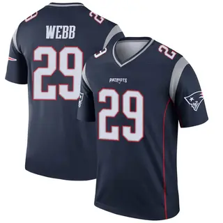 New England Patriots Men's Jeremiah Webb Legend Jersey - Navy