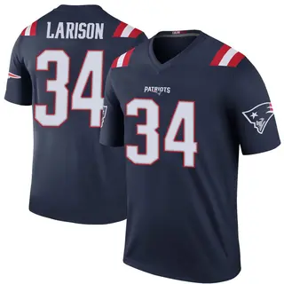 New England Patriots Men's Lan Larison Legend Color Rush Jersey - Navy