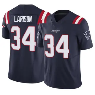 New England Patriots Men's Lan Larison Limited Vapor F.U.S.E. Jersey - Navy