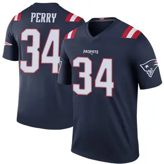 New England Patriots Men's Mark Perry Legend Color Rush Jersey - Navy