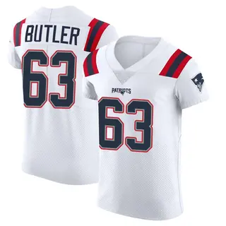 New England Patriots Men's Mehki Butler Elite Vapor Untouchable Jersey - White