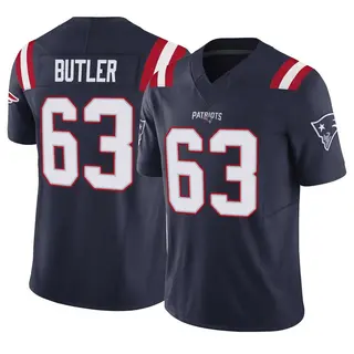 New England Patriots Men's Mehki Butler Limited Vapor F.U.S.E. Jersey - Navy