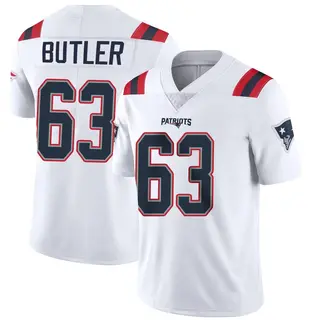 New England Patriots Men's Mehki Butler Limited Vapor Untouchable Jersey - White
