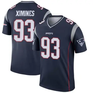 New England Patriots Men's Oshane Ximines Legend Jersey - Navy