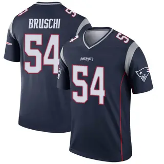 New England Patriots Men's Tedy Bruschi Legend Jersey - Navy
