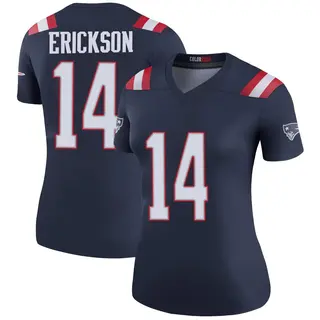 New England Patriots Women's Alex Erickson Legend Color Rush Jersey - Navy