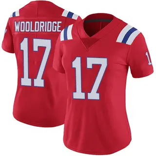 New England Patriots Women's Ben Wooldridge Limited Vapor Untouchable Alternate Jersey - Red