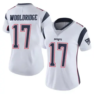 New England Patriots Women's Ben Wooldridge Limited Vapor Untouchable Jersey - White