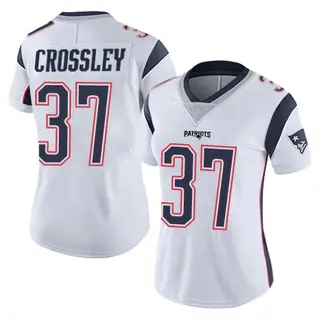 New England Patriots Women's Brandon Crossley Limited Vapor Untouchable Jersey - White