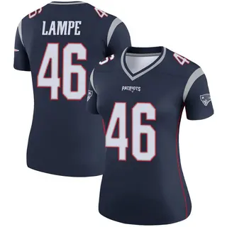 New England Patriots Women's Brock Lampe Legend Jersey - Navy