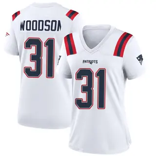 New England Patriots Women's Craig Woodson Game Jersey - White