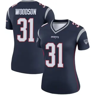 New England Patriots Women's Craig Woodson Legend Jersey - Navy