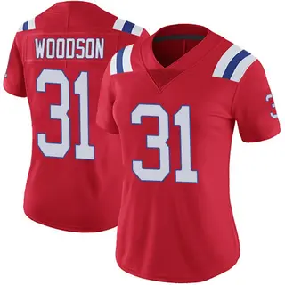 New England Patriots Women's Craig Woodson Limited Vapor Untouchable Alternate Jersey - Red