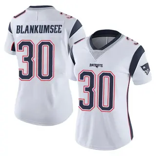 New England Patriots Women's Demeer Blankumsee Limited Vapor Untouchable Jersey - White