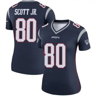 New England Patriots Women's Gee Scott Jr. Legend Jersey - Navy