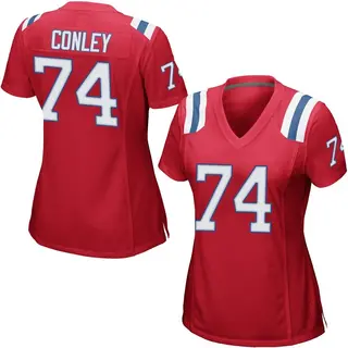 New England Patriots Women's Jack Conley Game Alternate Jersey - Red
