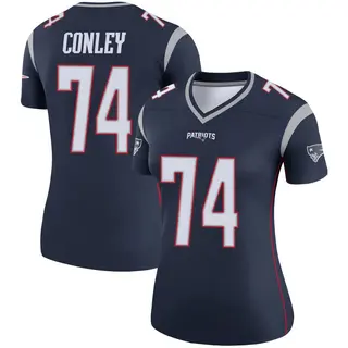 New England Patriots Women's Jack Conley Legend Jersey - Navy