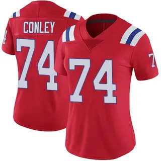 New England Patriots Women's Jack Conley Limited Vapor Untouchable Alternate Jersey - Red