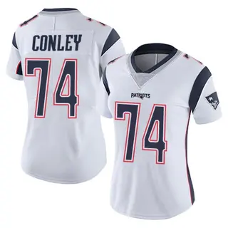 New England Patriots Women's Jack Conley Limited Vapor Untouchable Jersey - White