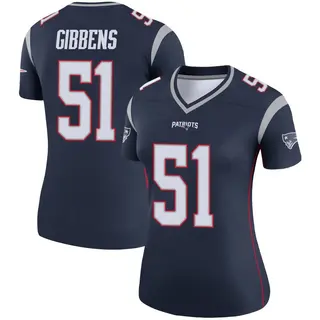 New England Patriots Women's Jack Gibbens Legend Jersey - Navy