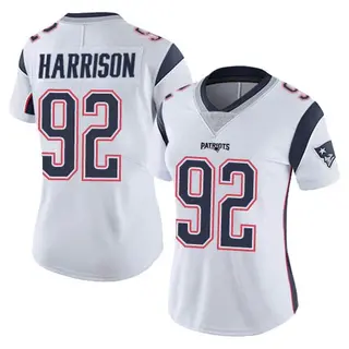 New England Patriots Women's James Harrison Limited Vapor Untouchable Jersey - White