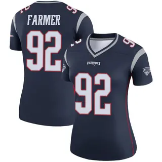 New England Patriots Women's Joshua Farmer Legend Jersey - Navy