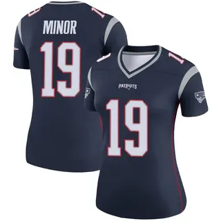 New England Patriots Women's Kobee Minor Legend Jersey - Navy
