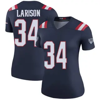 New England Patriots Women's Lan Larison Legend Color Rush Jersey - Navy