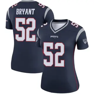 New England Patriots Women's Marcus Bryant Legend Jersey - Navy