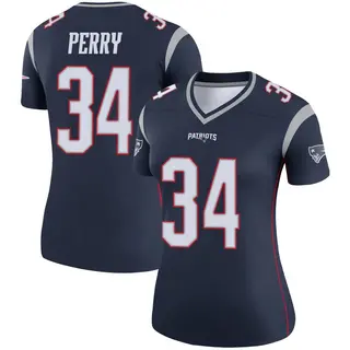 New England Patriots Women's Mark Perry Legend Jersey - Navy